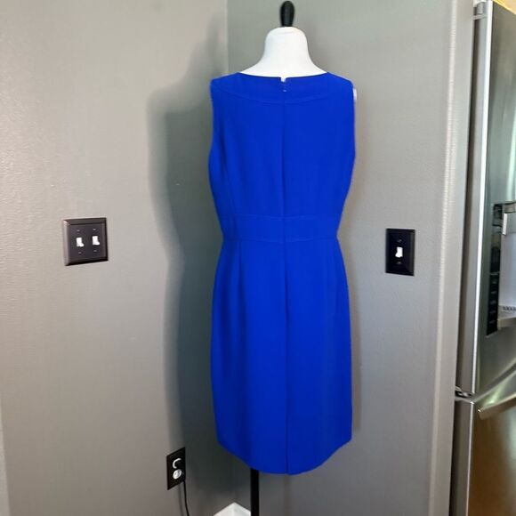 Tahari Royal Blue Midi Dress - Picture 6 of 10